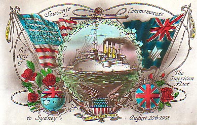 1908 US Fleet Visit