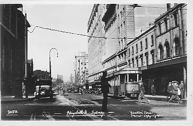 Elizabeth St City c 1935